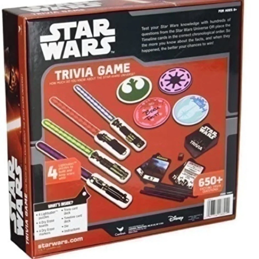Star Wars Trivia game new in box